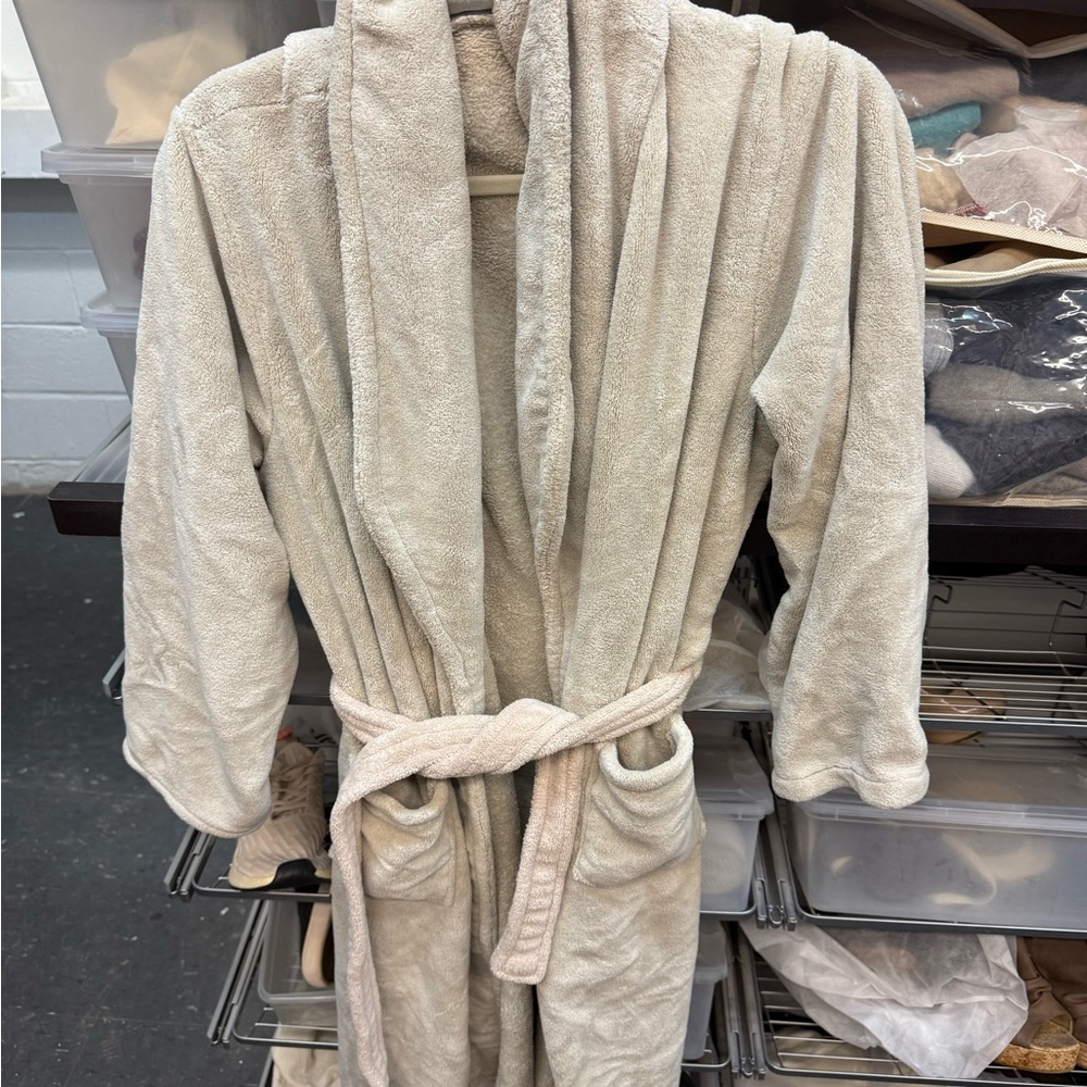 Brookstone Cream Robe